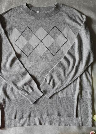 💖💖💖 женский тонкий свитер оверсайз пуловер шерсть limited tcm tchibo4 фото