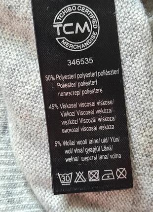 💖💖💖 женский тонкий свитер оверсайз пуловер шерсть limited tcm tchibo9 фото