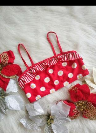 Топ ліф верх купальника для дівчинки 7-8 років young dimension