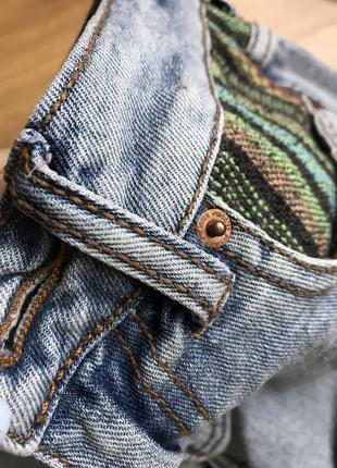 Крутые джинсовые шорты с высокой посадкой fb sister6 фото