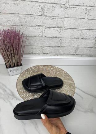Шлёпанцы женские на липучке