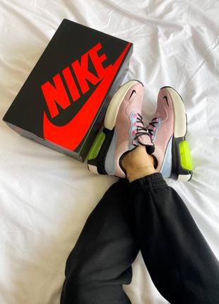 Женские кроссовки nike air max verona "pink/green" (топ качество)7 фото