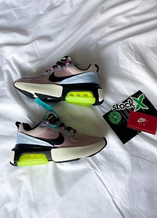 Женские кроссовки nike air max verona "pink/green" (топ качество)3 фото