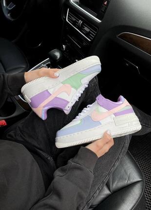 Nike air force shadow candy bonbon шикарные женские кроссовки найк форсе7 фото