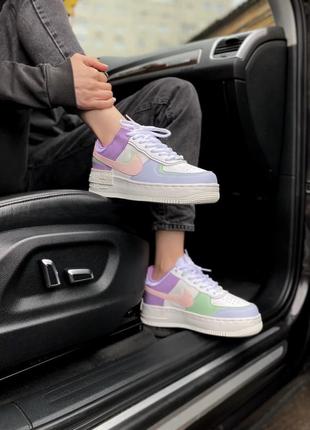 Nike air force shadow candy bonbon шикарные женские кроссовки найк форсе2 фото