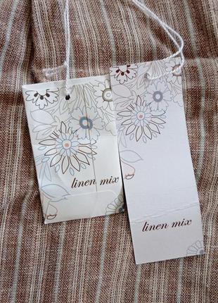 Нові лляні бриджі, льон якість вогонь uk12 eu 40 акція