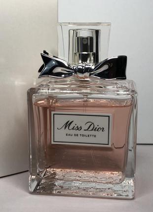 Christian dior miss dior eau de toilette 2019, edt, 1 ml, оригинал 100%!!! делюсь!
