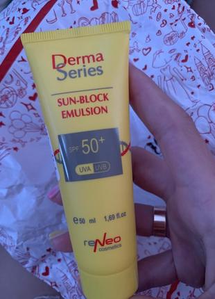 Солнцезащитная эмульсия spf 50 / 50 мл - derma series2 фото