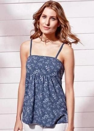 Майка топ со съемными и регулируемыми бретелями германия