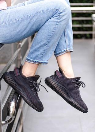 Кроссовки adidas yeezy boost 350 v2 black3 фото