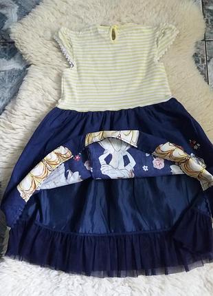 Красивое платье белль 5-6 лет 5