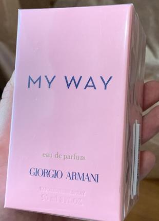 Женские духи giorgio armani my way 90 ml.1 фото