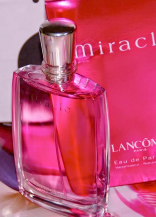 Lancome miracle edp 2000 г винтаж💥оригинал распив аромата затест2 фото