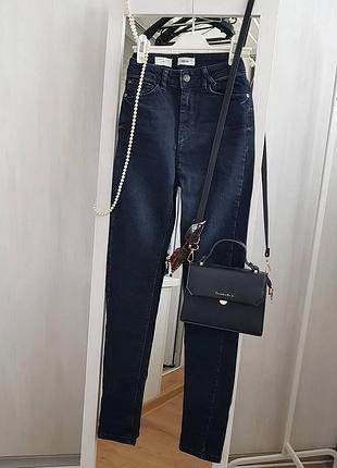 Знижка останній день поспіши 🔥базові джинси скіні на високій посадці jenna