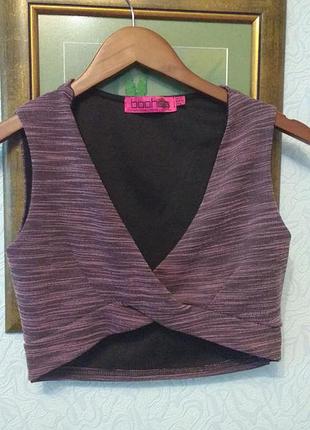 Трикотажний топ boohoo