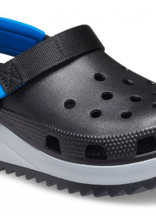 Crocs classic hiker clog черные сабо2 фото