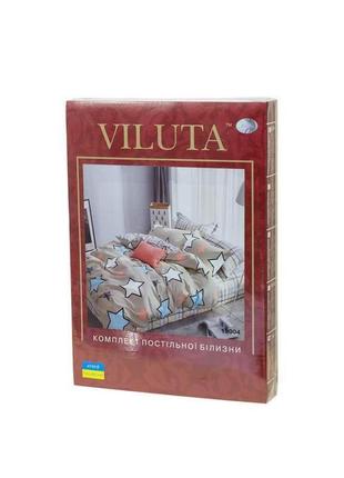 Комплект постільної білизни вилюта (viluta) 19004 ранфорс бавовна 100%4 фото