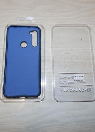 Чехол для xiaomi redmi 8 t soft touch silicone cover3 фото