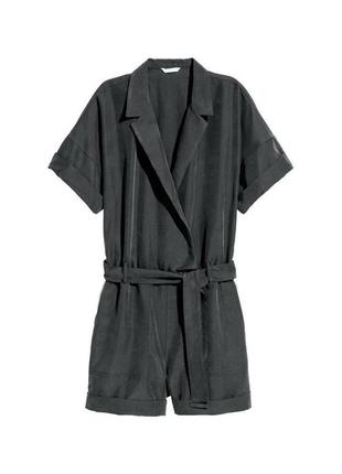 H&m-стильный ромпер комбинезон c шортами! р.-36