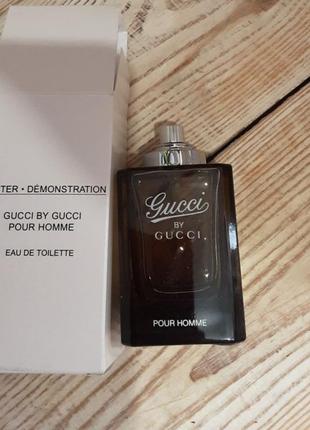 Gucci by gucci pour homme 100 ml tester1 фото