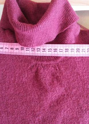 Светр, гольф claudia sträter, 100% вовна мериносів, merino, меринос2 фото
