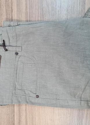 Штани чоловічі льон-коттон(збільшені розміри)4 фото