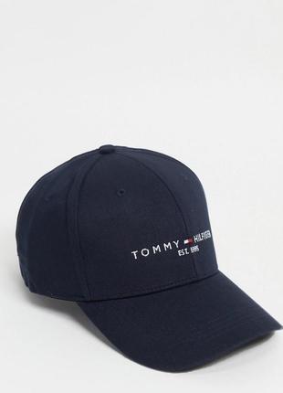 Бейсболка tommy hilfiger baseball cap with established logo / оригинал