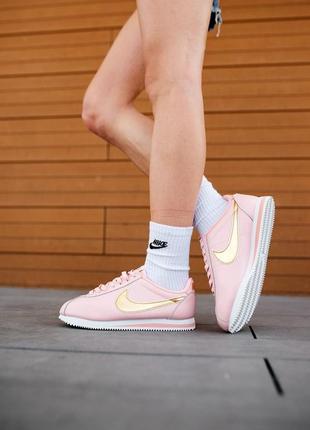 Кросівки nike cortez «pink»