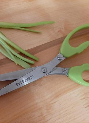 Ножиці кухонні для зелені fackelmann нержавійка