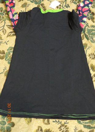 Платье, туника клубничка на рост 104-1163 фото