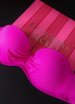 Верх купальника 75 c victorias secret 34с 75с бандо пуш ап ліф victorias вікторія