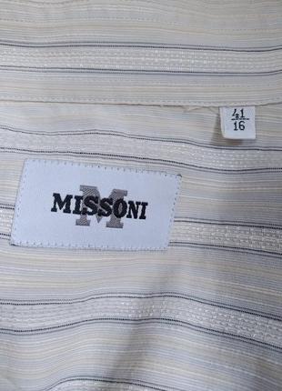 Оригинальная винтажная рубашка missoni4 фото