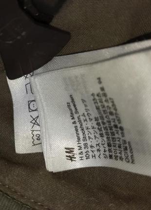 Стильная летняя панама для мальчика от h&amp;m 6-9 месяцев (рост 74 см, обхват 46 см) 8