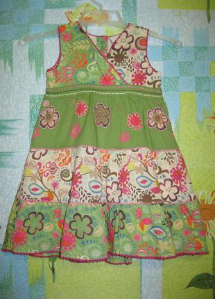 Сарафан "next" размер 6-9 мес.
