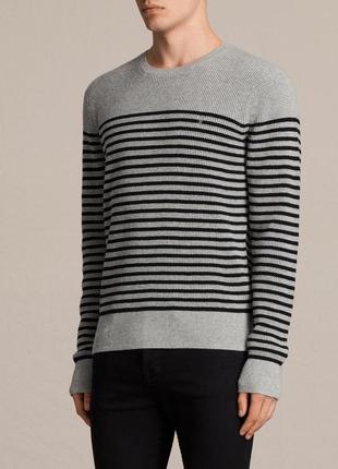 Кофта от allsaints с значком trias breton crew