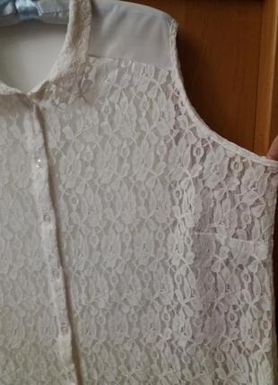 Кофточка гіпюр стрейч р. 20