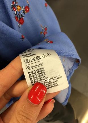 Ніжна легка сукня, фірми h&m, в квітковий принт4 фото