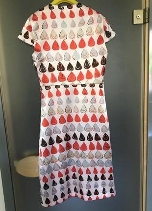 Сacharel шелковистое платье в капельки xs3 фото