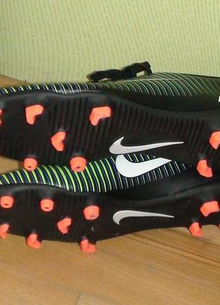 Nike mercurial vortex 3 fg - футбольні бутси копачки стоноги8 фото