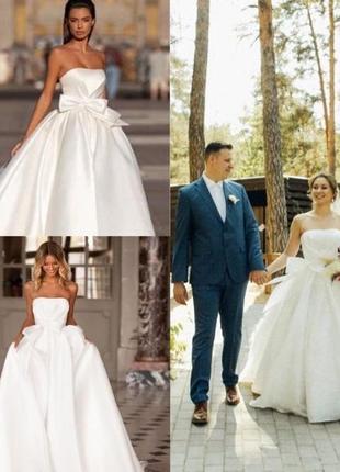 Весільна сукня від дорогого італійського бренду milla nova.4 фото