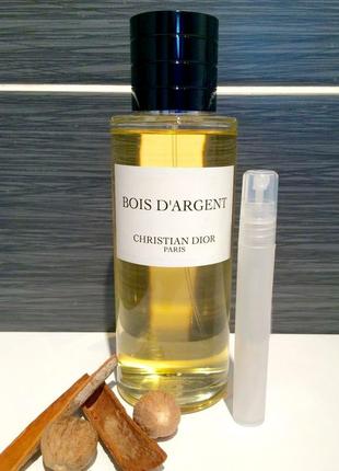 Christian dior bois d'argent💥оригінал 3 мл розпив аромату затест2 фото