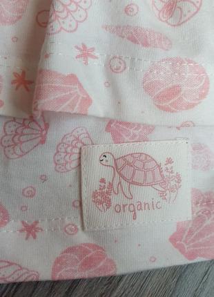 Юбка новая принт ракушки organic cotton pepco 2-3г3 фото