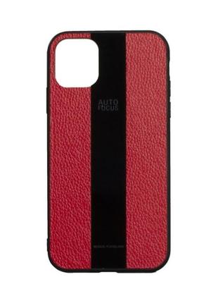 Чехол-накладка auto focus combi leather для apple iphone 11 pro