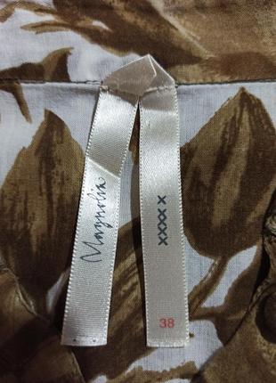 Блуза з завищеною талією і широкими рукавами 3/4 на манжеті magnolia7 фото