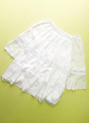 Красивейшая шелковая итальянская блузка