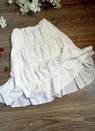 Легкая юбочка оверсайз