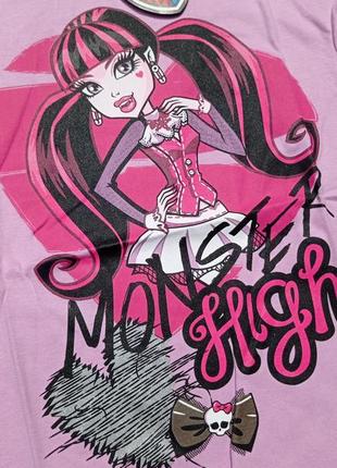 Monster high. футболка з монстер хай 140 розмір.5 фото