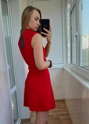Красное мини платье  prettylittlething6 фото