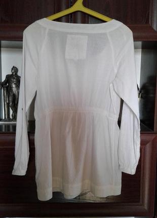 Бавовняна блуза ,туніка в етно стилі батал індія2 фото