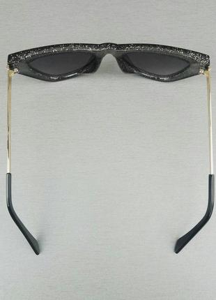 Jimmy choo окуляри жіночі сонцезахисні в сірій мармурової оправі з градієнтом5 фото